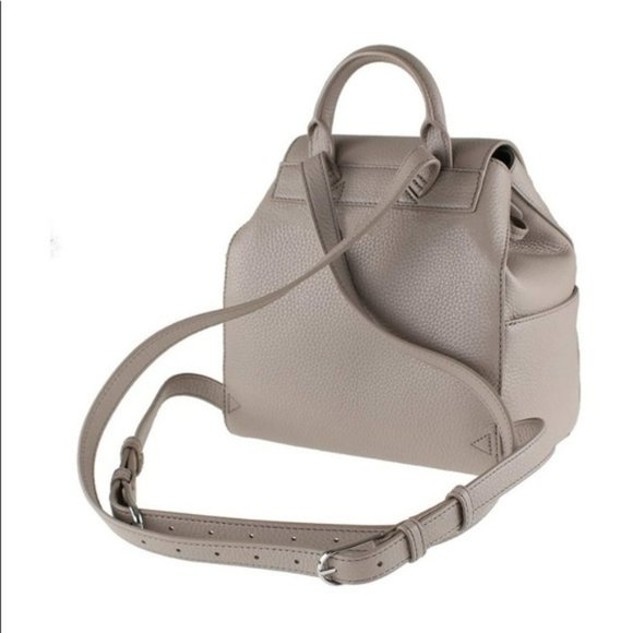 Tory Burch Thea Mini Leather Backpack French Gray main image 6